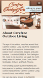 Mobile Screenshot of carefreeoutdoor.com